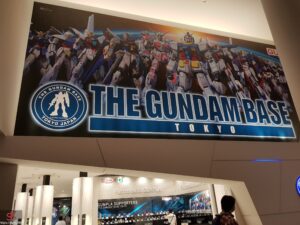 gundam base at Diver City Tokyo Plaza in Odaiba