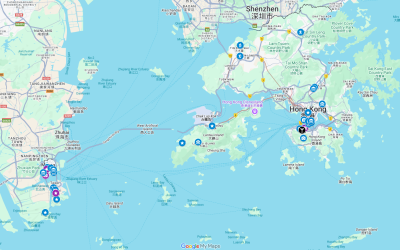 Hong Kong & Macau Shareable Map
